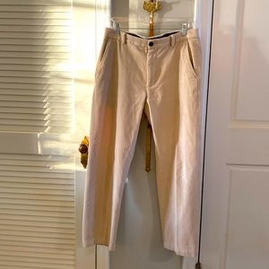 Brooks Brothers corduroy cream pants. No tags; never worn. SZ W33/L30